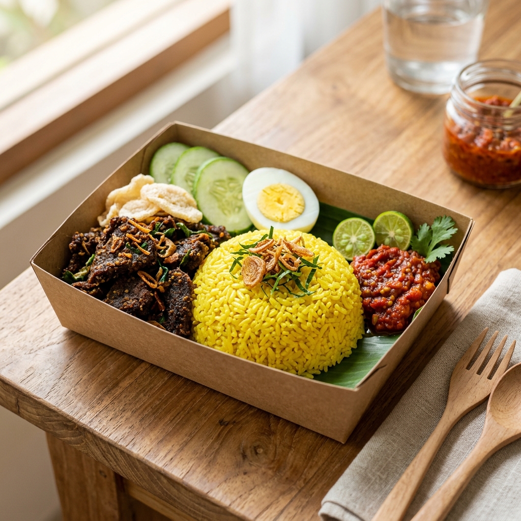 lontong sayur padang