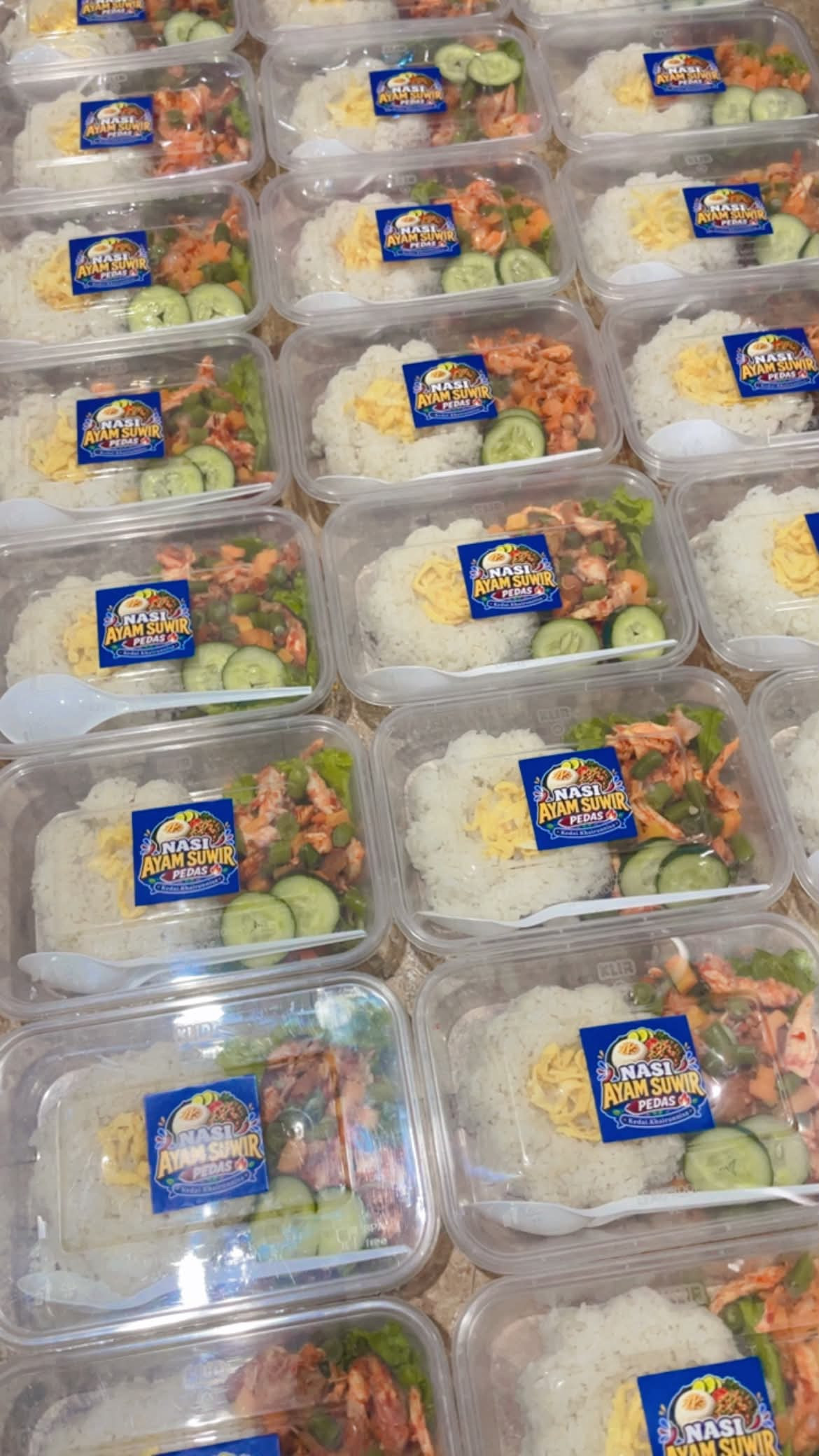 Nasi Ayam Suwir Pedas