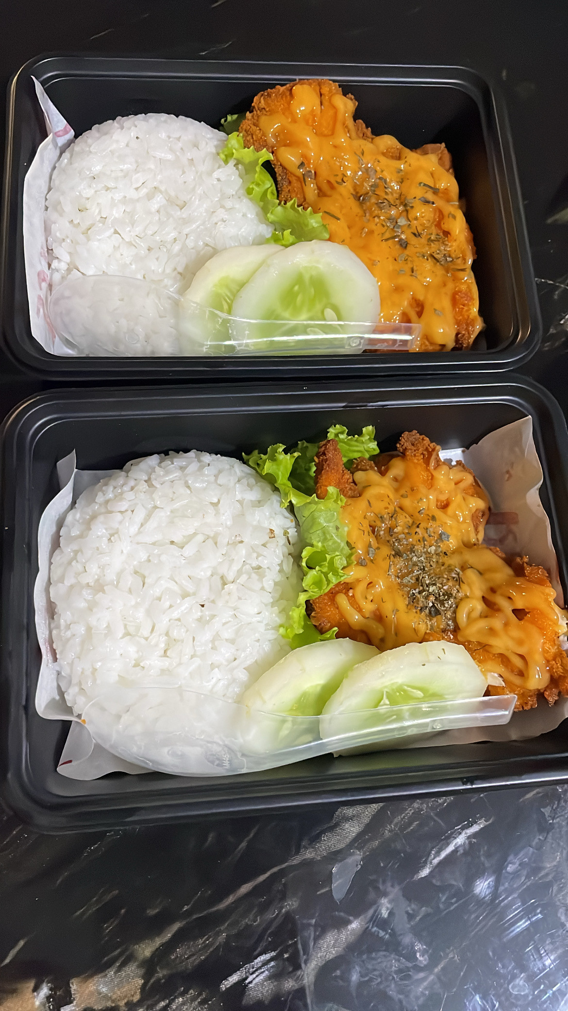 Nasi Ayam Katsu Mentai