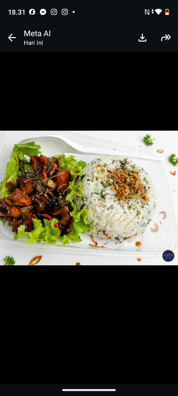 Nasi Kepal Korea NuGet Ayam
