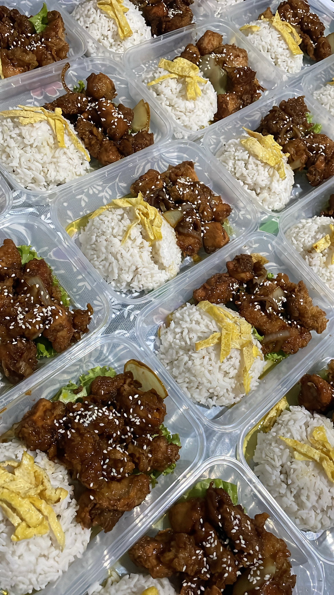 Nasi chicken mentega