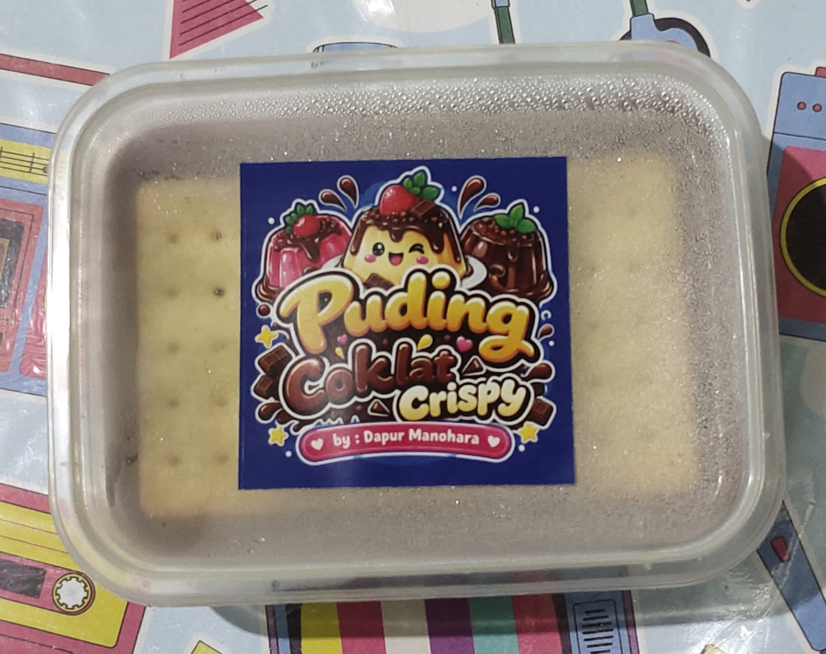 Puding Coklat Crispy