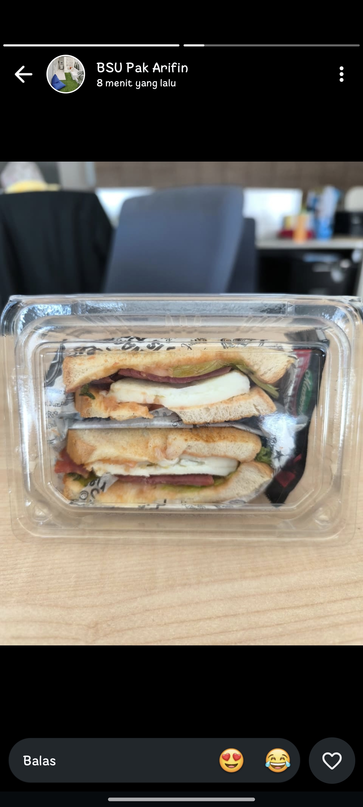 Sandwich Chicken Katsu