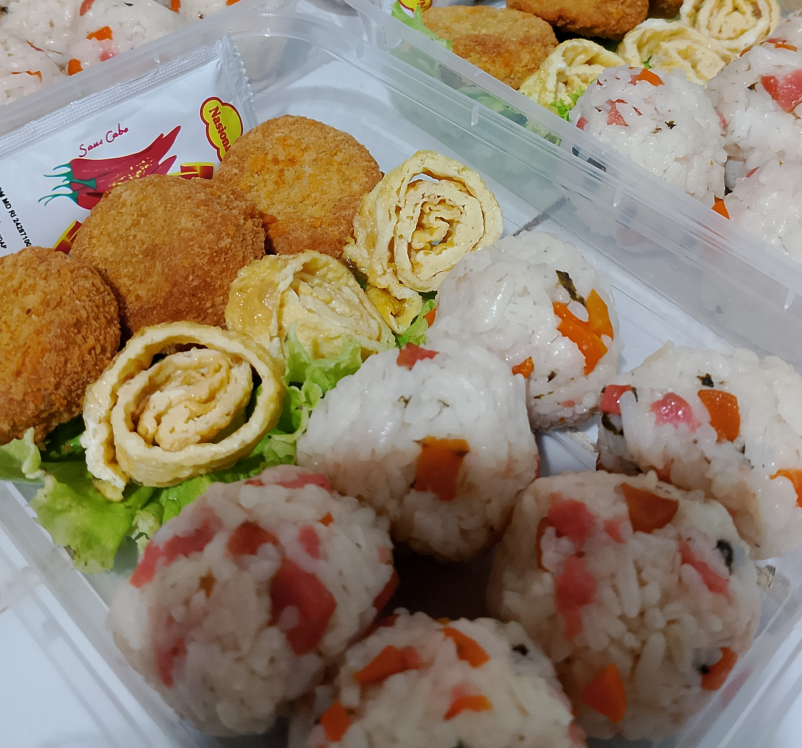Nasi Bejeg Ayam Saus Lada