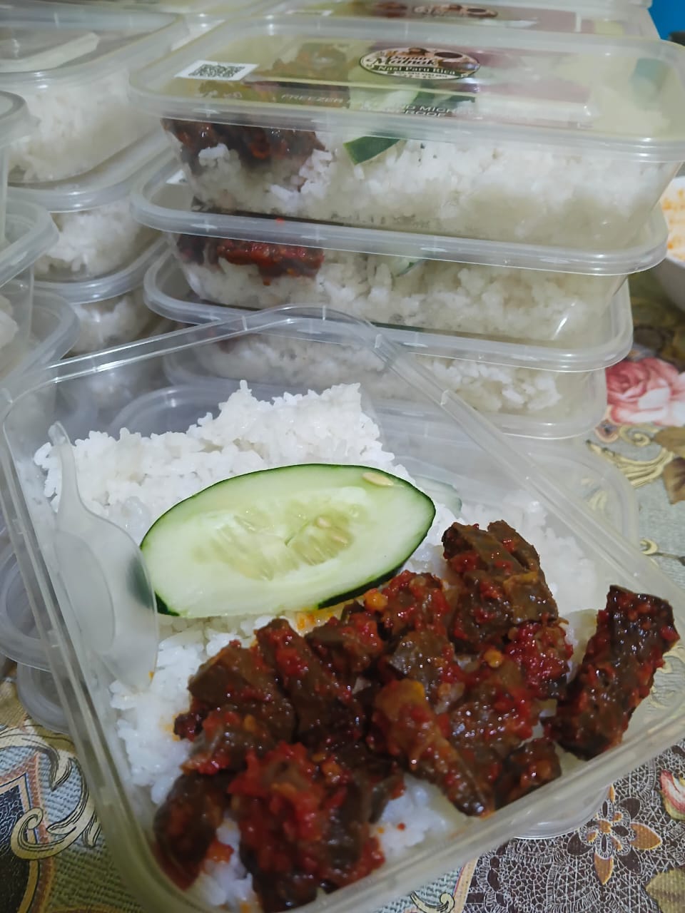 Nasi Paru Rica